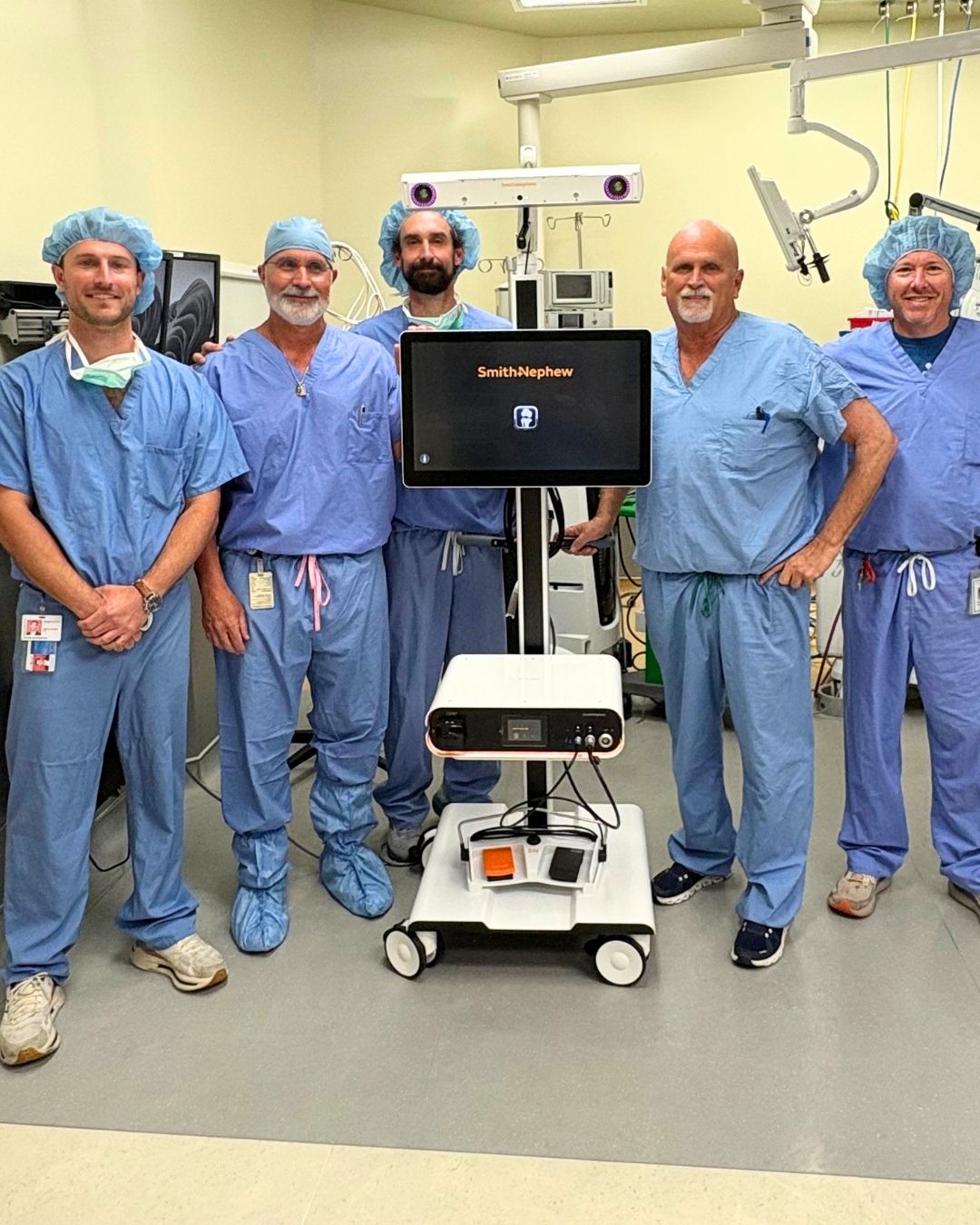 Dr. Beauchamp Performs First CORI™ Knee Replacement at Highpoint Health - Sumner